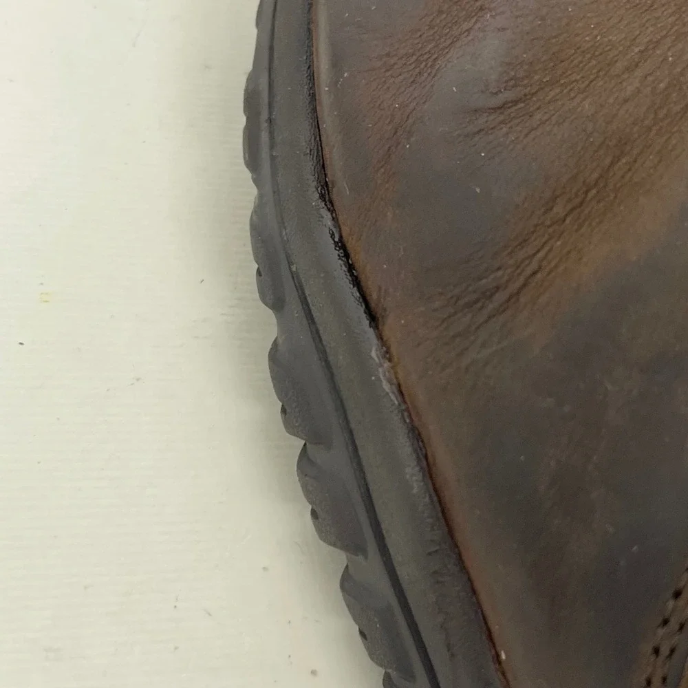 Lems Chelsea Boot WP Espresso Brown Leather Waterproof Pull On Men's 11 US